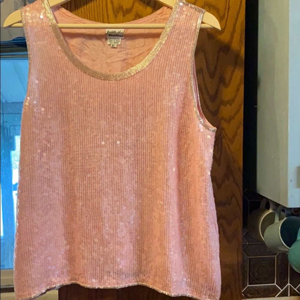 Vintage Judith Ann 100% Pure Silk Top